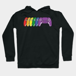 Gay Gamer Gay Pride Rainbow Gaming LGBTQ Hoodie